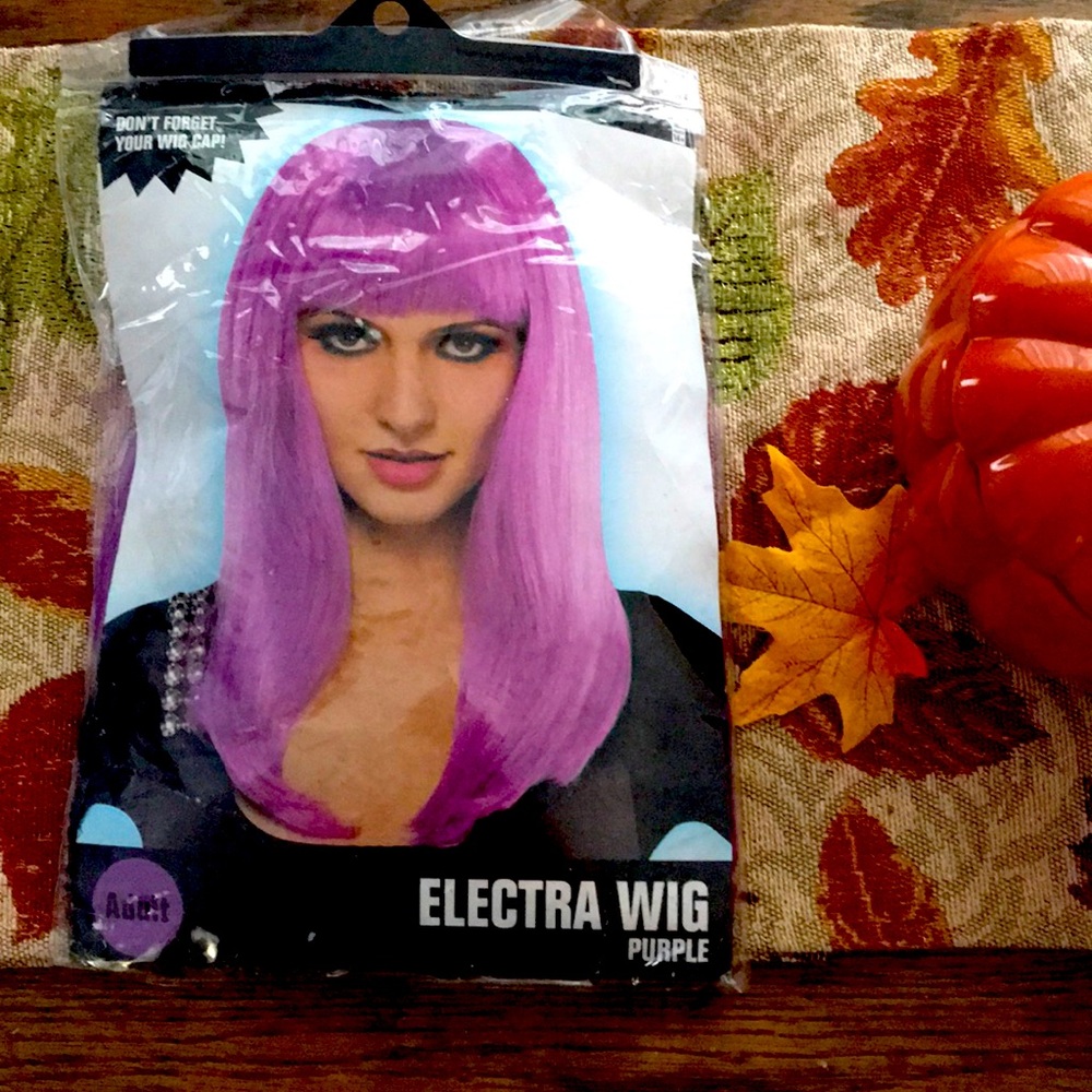 Purple wig